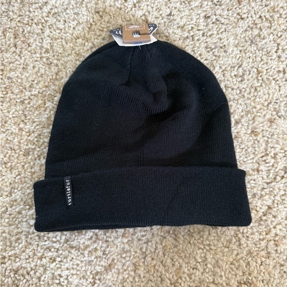 Men's Black Knit Beanie - Picture 1 of 1